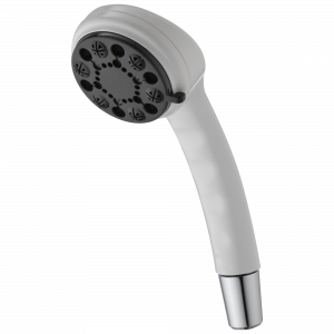 59465-WH-PK Ручной душ Fundamentals ™ с 4 настройками Delta Faucet Universal Showering Белый