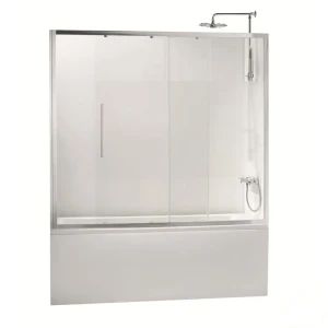 Ширма для ванны фронтальная Sensea Purity, 170х150 см, цвет хром