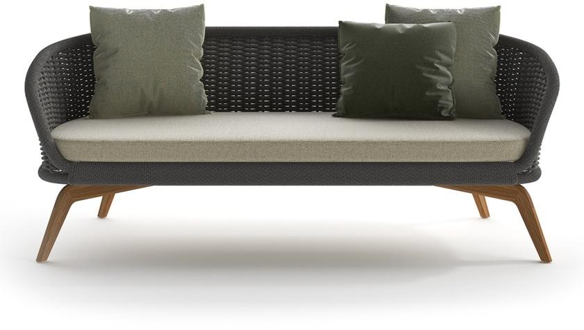 Atmosphera 2-местный садовый диван из акриловой ткани Ludo Lu.dv - Вид №1