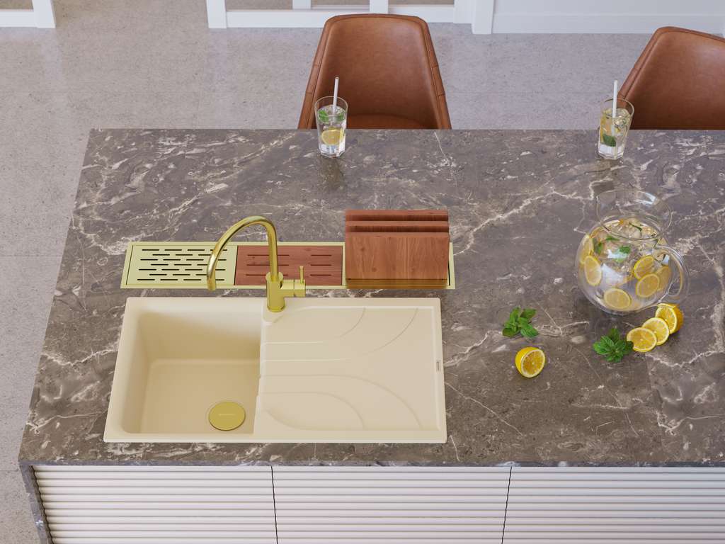 Кухонная мойка Yasugata 86 DC OMOIKIRI 4993872 - Вид №2