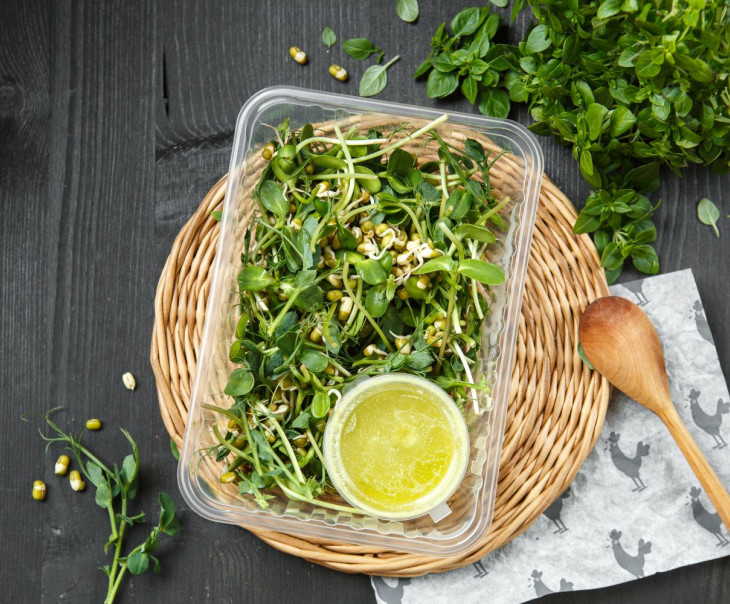 9724 Микс из микрозелени "Зеленый Боб" Вкусляндия  - Вид №1