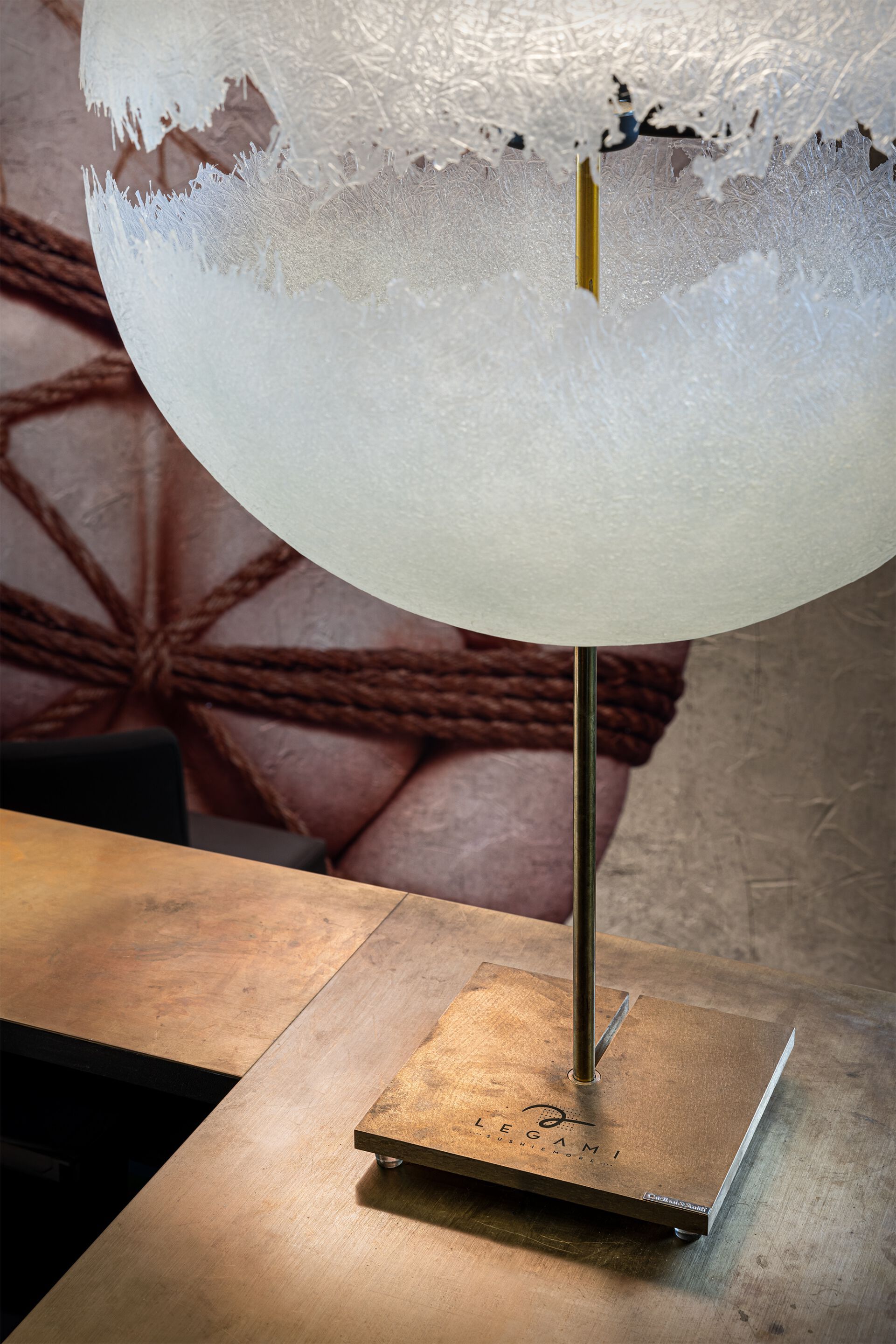 Светодиодная настольная лампа из стекловолокна Catellani & Smith PostKrisi ARCH-00114833 - Вид №4