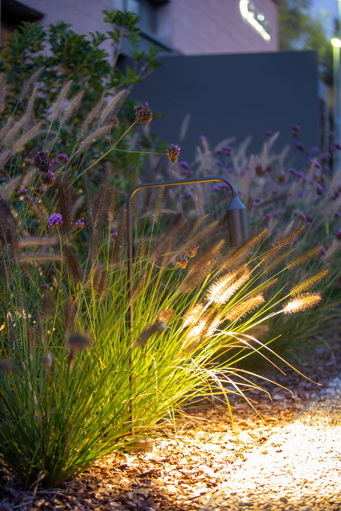 Алюминиевый светодиодный напольный торшер Platek Flamingo ARCH-00120640 - Вид №6