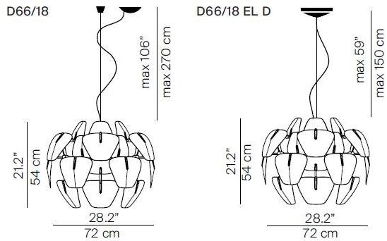 LUCEPLAN Подвесной светильник прямого и отраженного света из поликарбоната Hope sun-id-1501151 - Вид №4