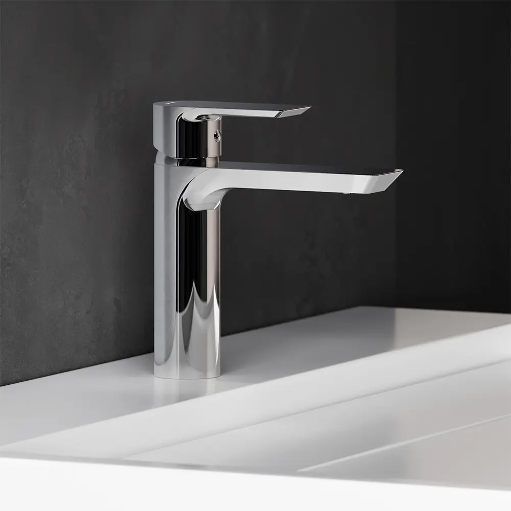 Смеситель для раковины Damixa Fortuna 450210000LM однорычажный цвет хром STLM-2100954 - Вид №2