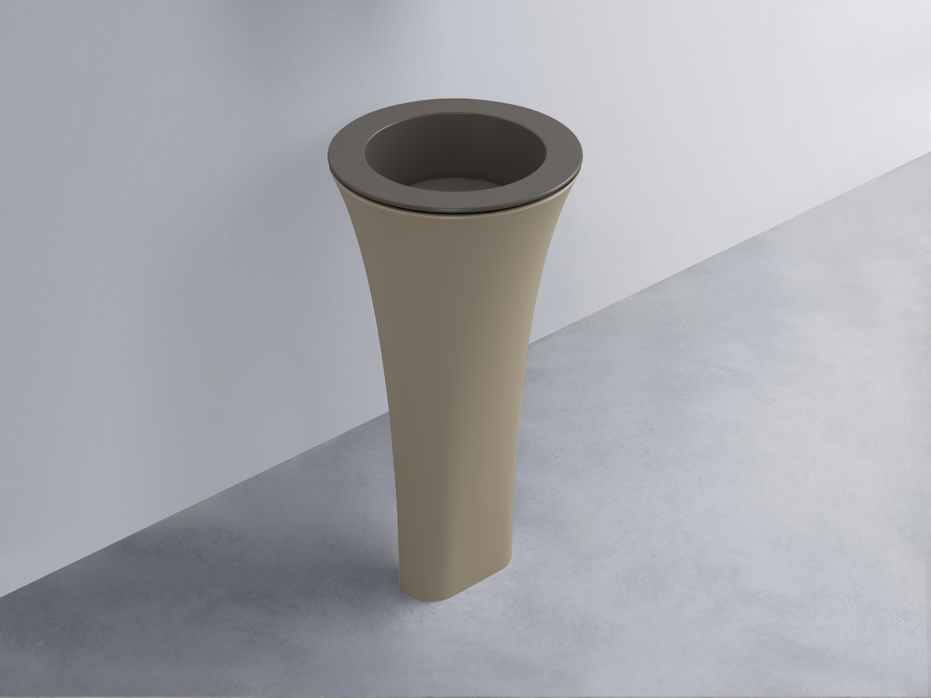 AMLA45-FN+AMPILT-FN+AMCOLT-AV Раковина Amedeo Tondo отдельностоящая cielo Enjoy + Amedeo Ceramica Cielo