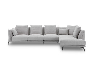 Модульный угловой диван из ткани