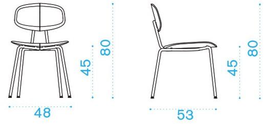 Ethimo Садовый стул из тика Agave Agse00nt0 - Вид №12