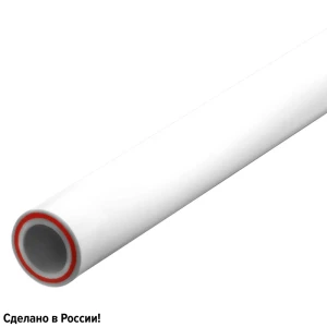 Труба полипропиленовая Ростерм Aqua армированная стекловолокном 63x10.5 мм SDR 6 PN 25 4 м