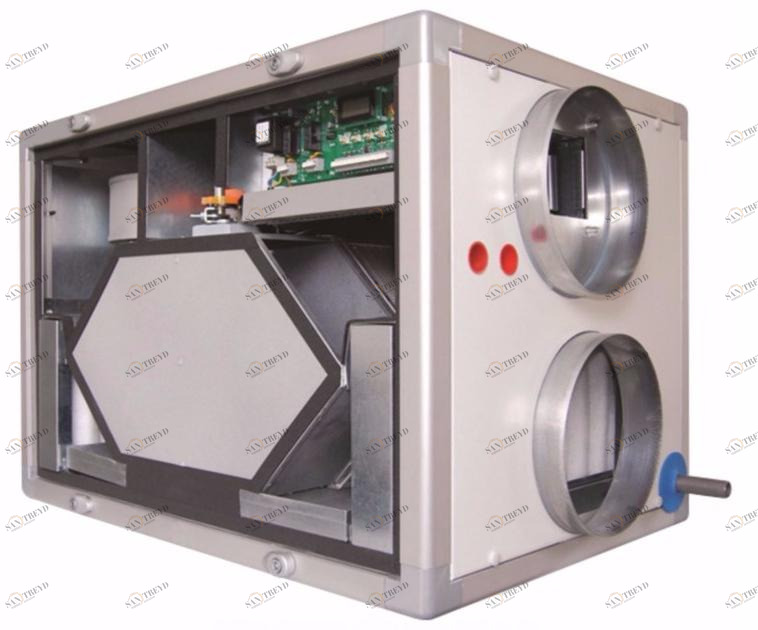 ALDES Высокоэффективный двухпоточный центральный блок Centrali hrv per il terziario sun-id-1475900