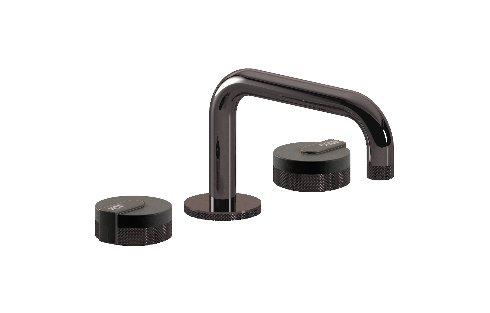 E-11510-R1MBK-L1GM-OX Смеситель для умывальника на 3 отвертия GRAFF MOD+