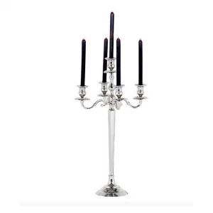 Подсвечник металлический серебристый на 5 свечей Amarillo S от Eichholtz EICHHOLTZ EICHHOLTZ 060385 Серебро