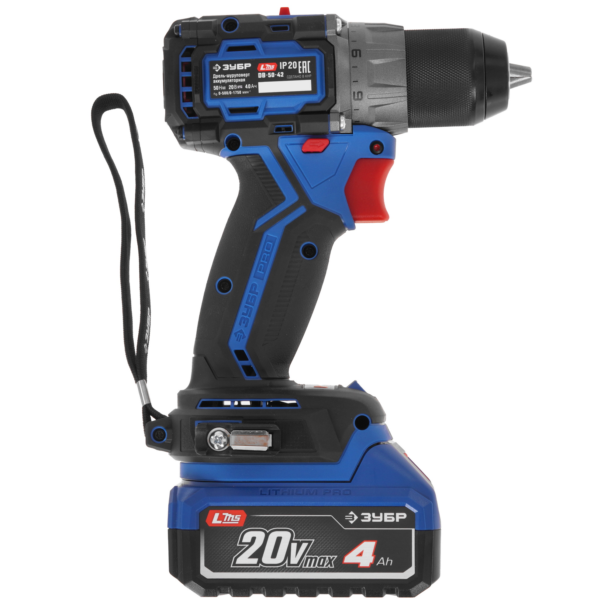 Дрель-шуруповерт Зубр DB-50-42 9281336 STDN-0086447 - Вид №2