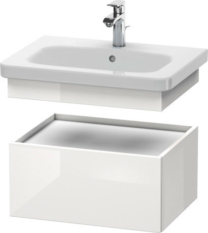 DS628000909 DuraStyle Шкафчик Светло-голубой матовый декор Duravit - Вид №2