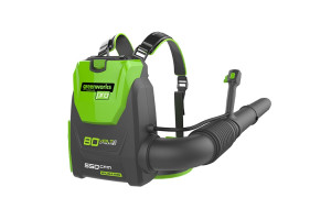 15612012 Аккумуляторный ранцевый бесщеточный воздуходув GD80BPB GreenWorks