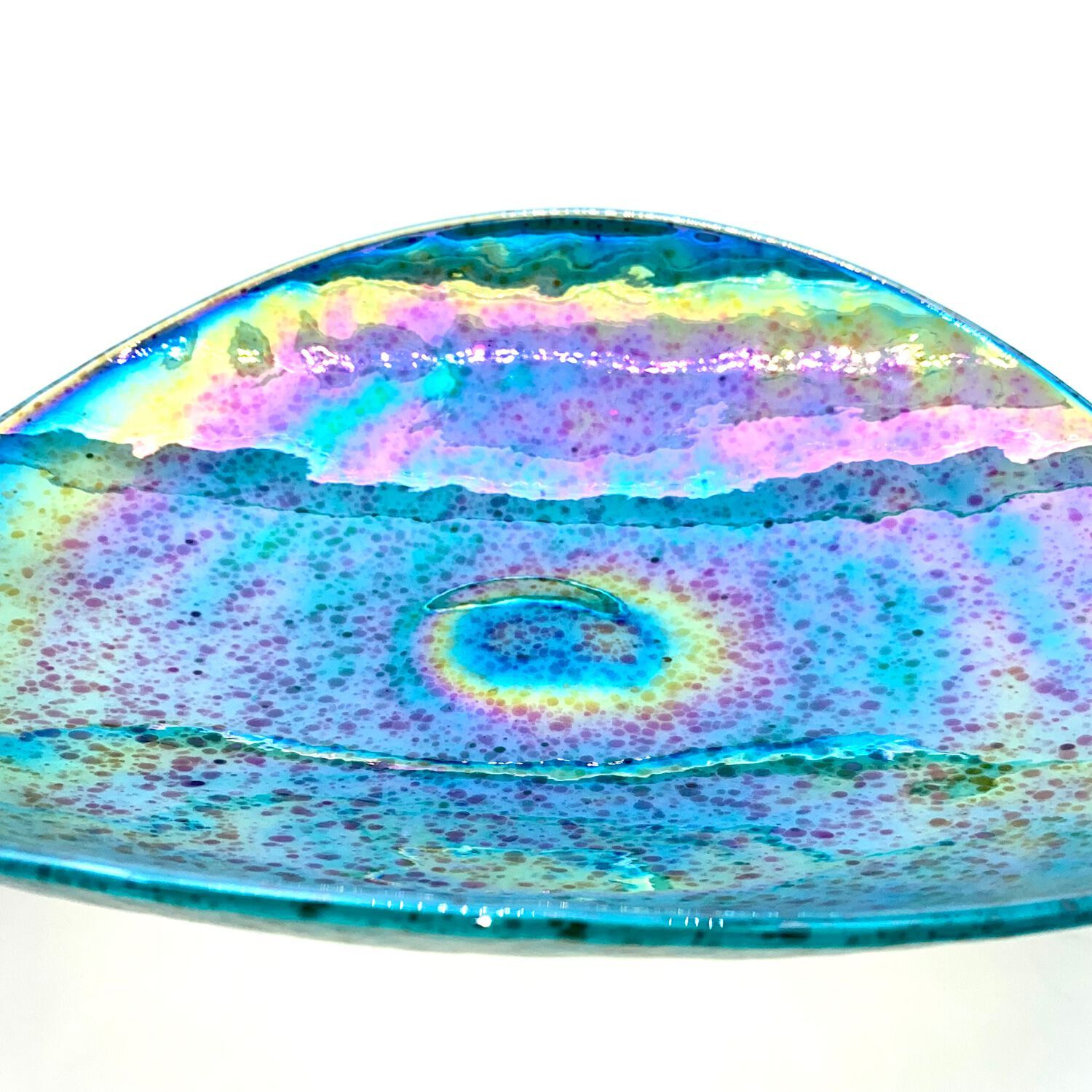 Тарелка для фруктов из муранского стекла ручной работы YourMurano Decorative Plates ARCH-00110976 - Вид №4