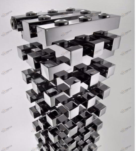 Hotwave Модульный хромированный напольный радиатор sun-id-1490261