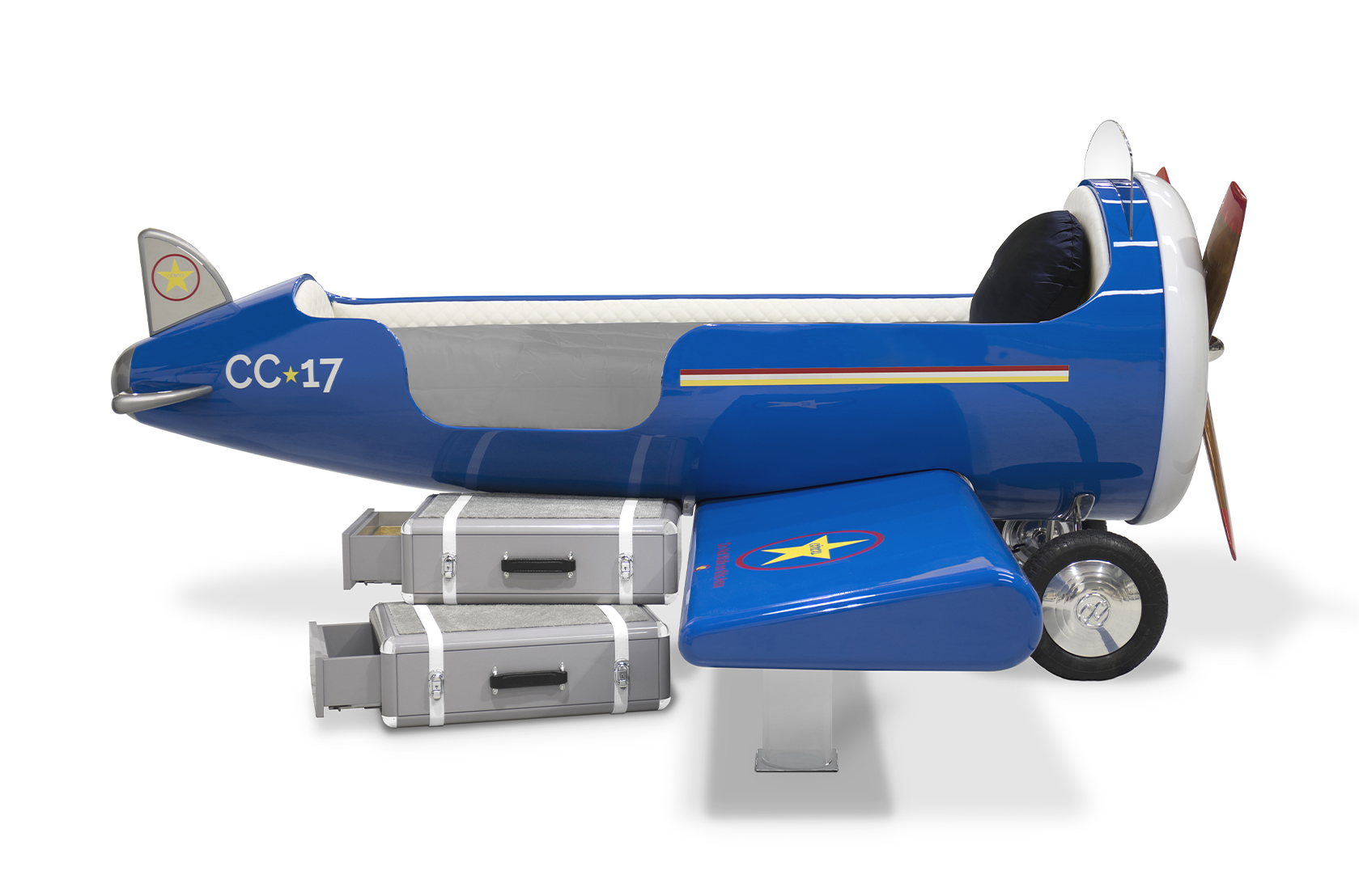 CIST24 Детская кровать самолет Sky One Circu  - Вид №2