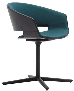 Andreu World Мягкое вращающееся кресло с 4-мя спицами Ronda So0465 - Вид №19