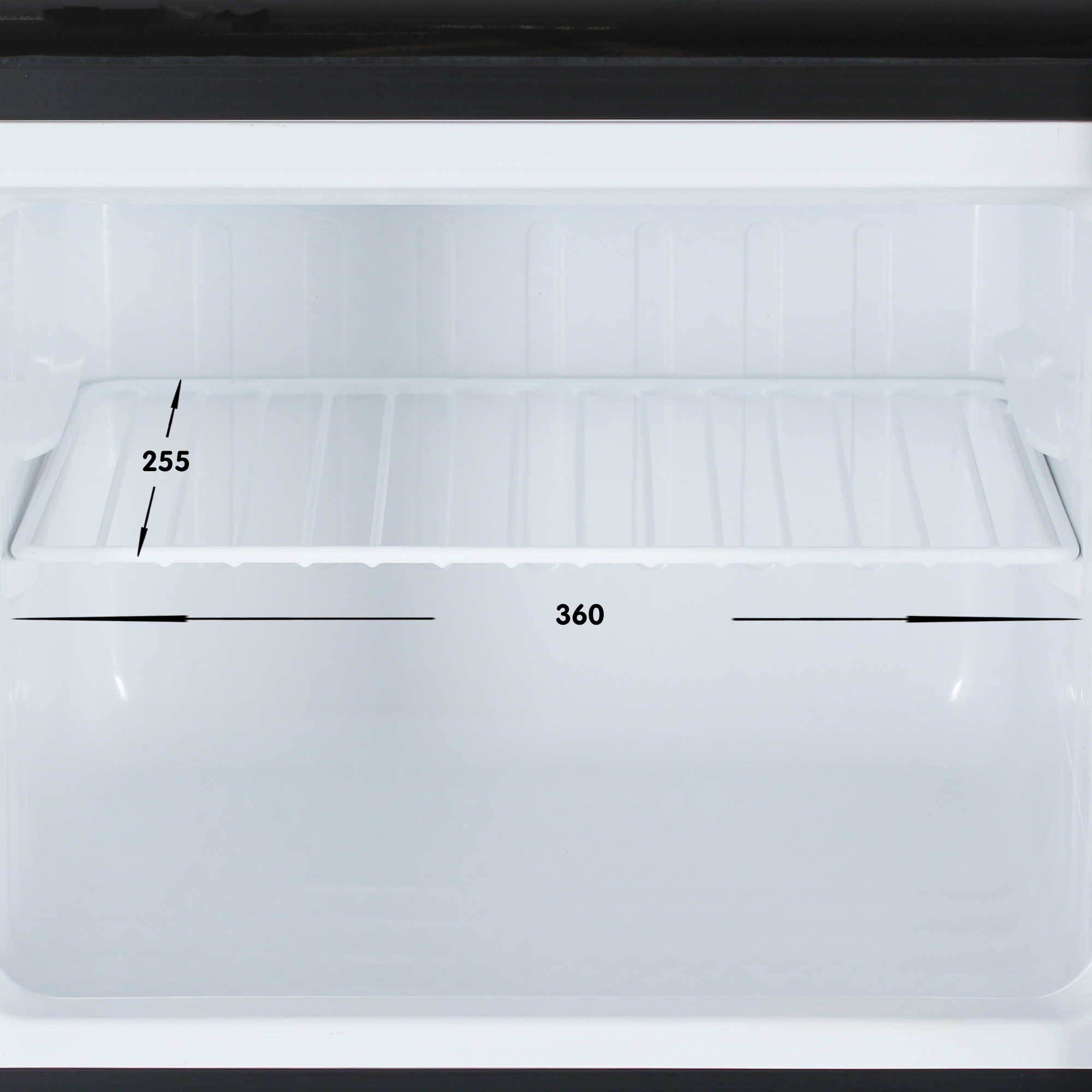 9057384 Холодильник компактный   Tesler RT-132 черный STDN-0129360 - Вид №10