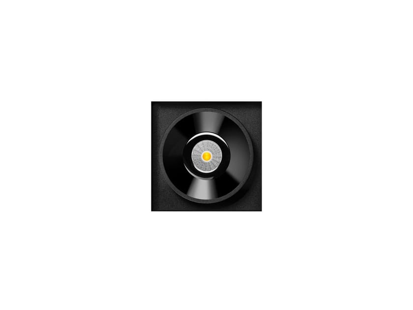 Алюминиевый светодиодный утопленный квадратный прожектор Arkoslight Black Foster ARCH-00124655