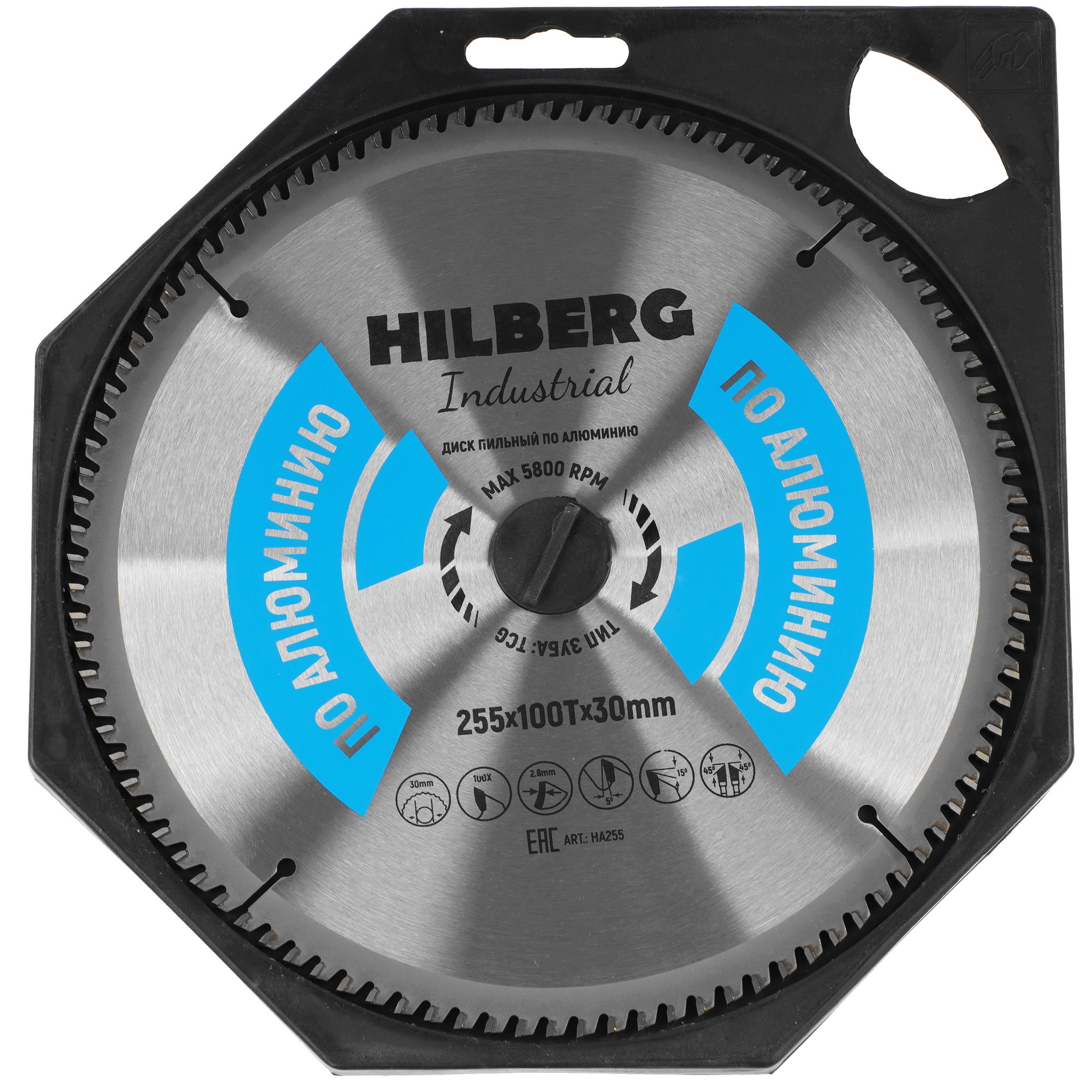Диск пильный Hilberg Industrial HA255 5489549 STDN-0113856 - Вид №2
