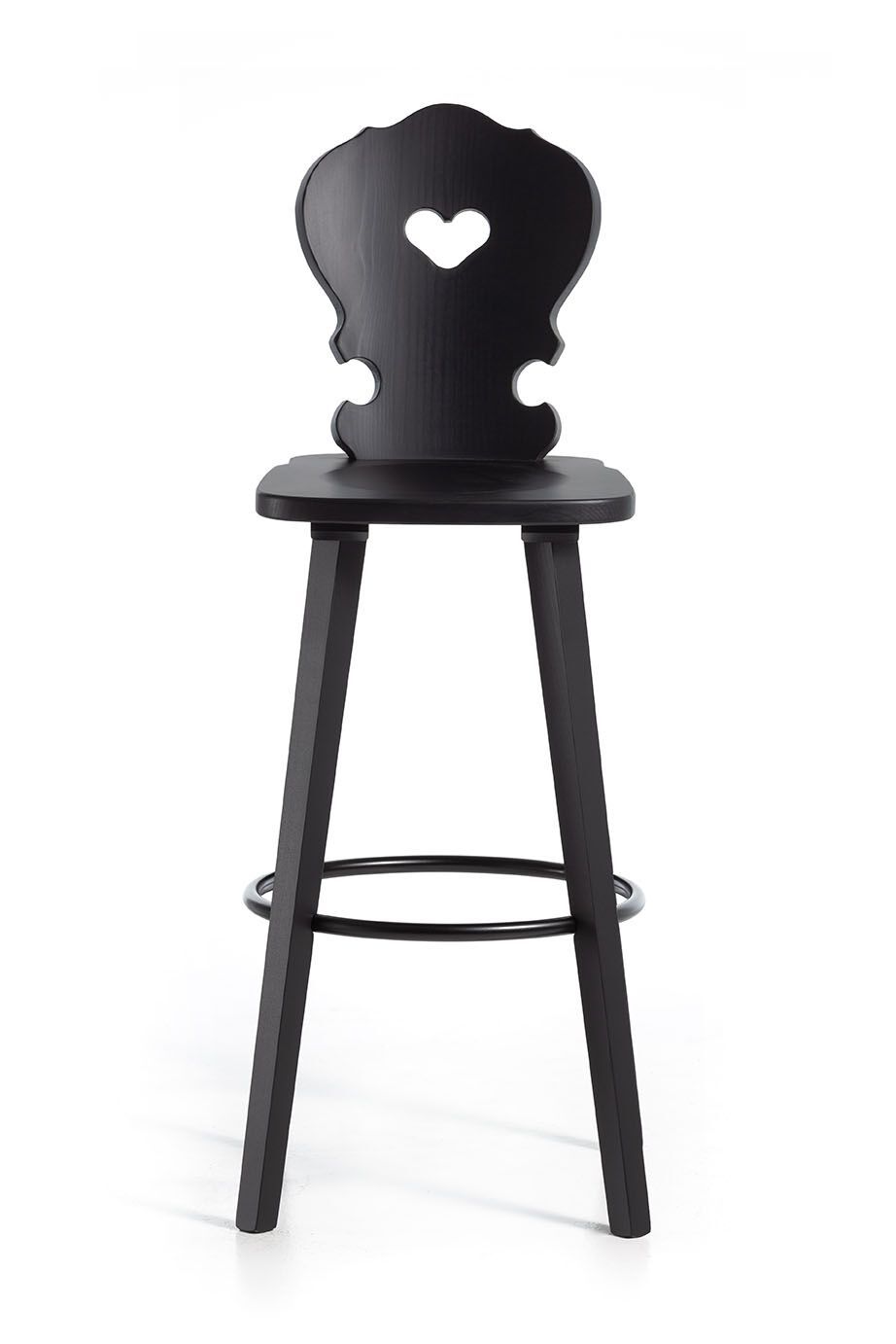 Высокий стул из ели со спинкой SIPA Вена ARCH-00142832