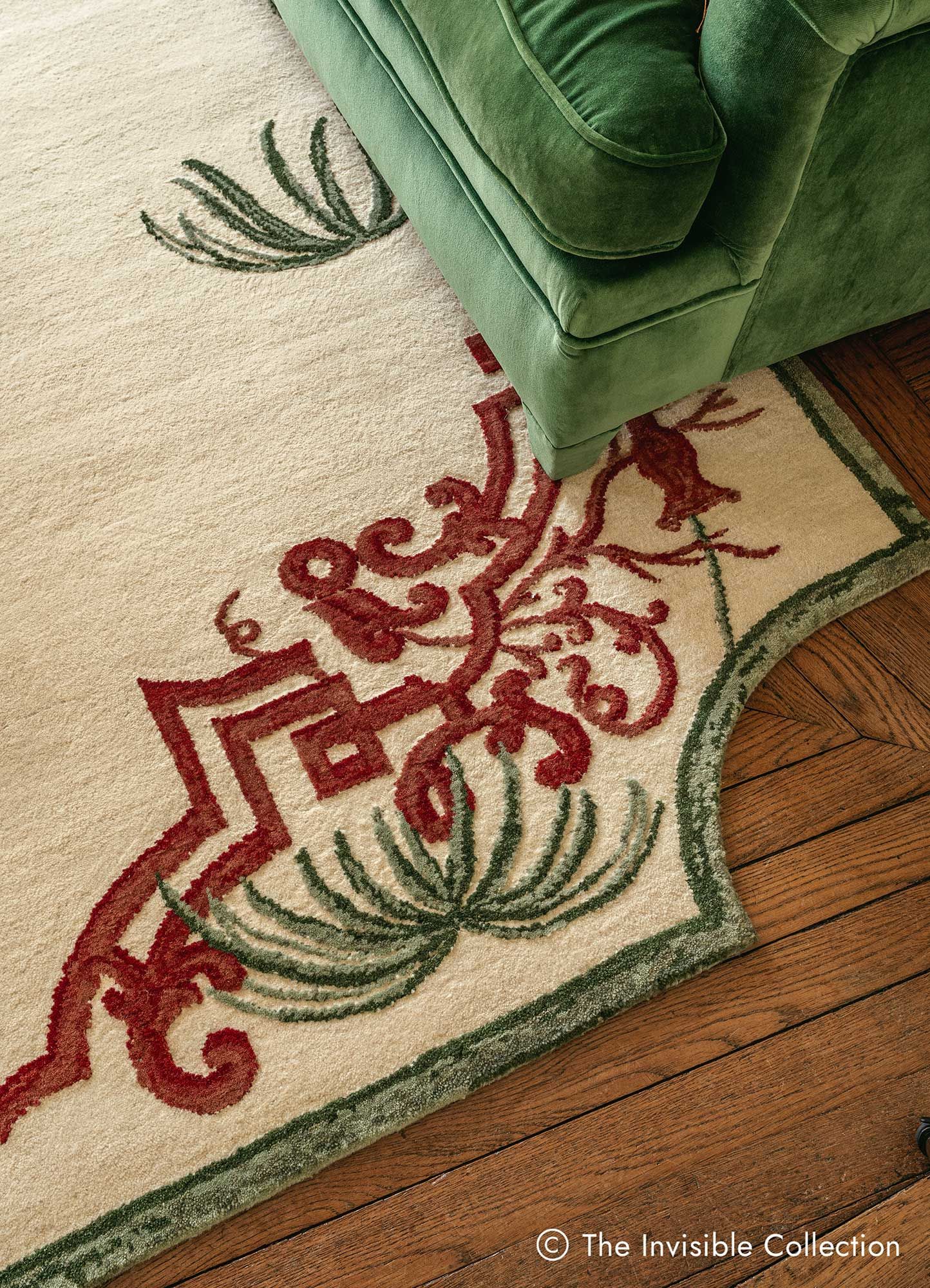 Шерстяной ковер ручной работы Jaipur Rugs Jardins du Monde ARCH-00117058 - Вид №1