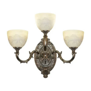Бра настенное бежевое Bohemia Ivele 7214B12P Horse BOHEMIA IVELE ПОД СТАРИНУ 00-3889107 Бежевый