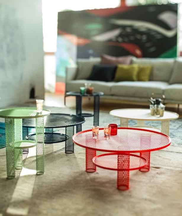 Moroso Круглый журнальный столик из стали с порошковым покрытием sun-id-1458793 - Вид №3