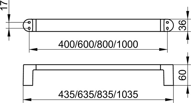 11601010800 Полотенцедержатель KEUCO Elegance - Вид №2