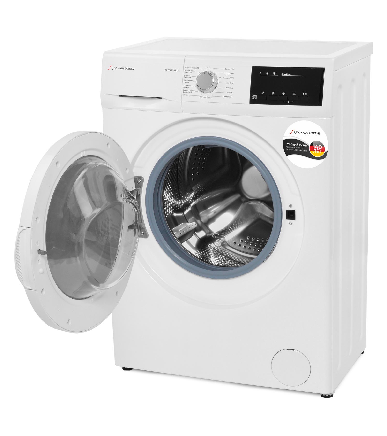 9918134 Стиральная машина Schaub Lorenz SLW MC6132 белый STDN-0094204 - Вид №3