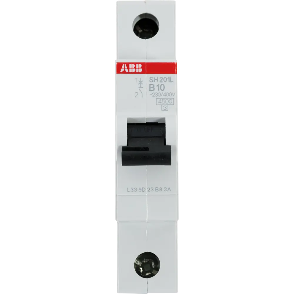 Автоматический выключатель ABB SH201L 1P B10 А 4.5 кА 2CDS241001R0104 STLM-2084883 - Вид №1