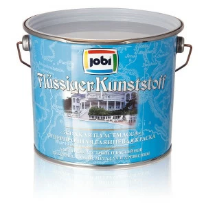 Эмаль Jobi Flussigerkunststoff (ФлюсcигерКунстштоф) 2,7л белая