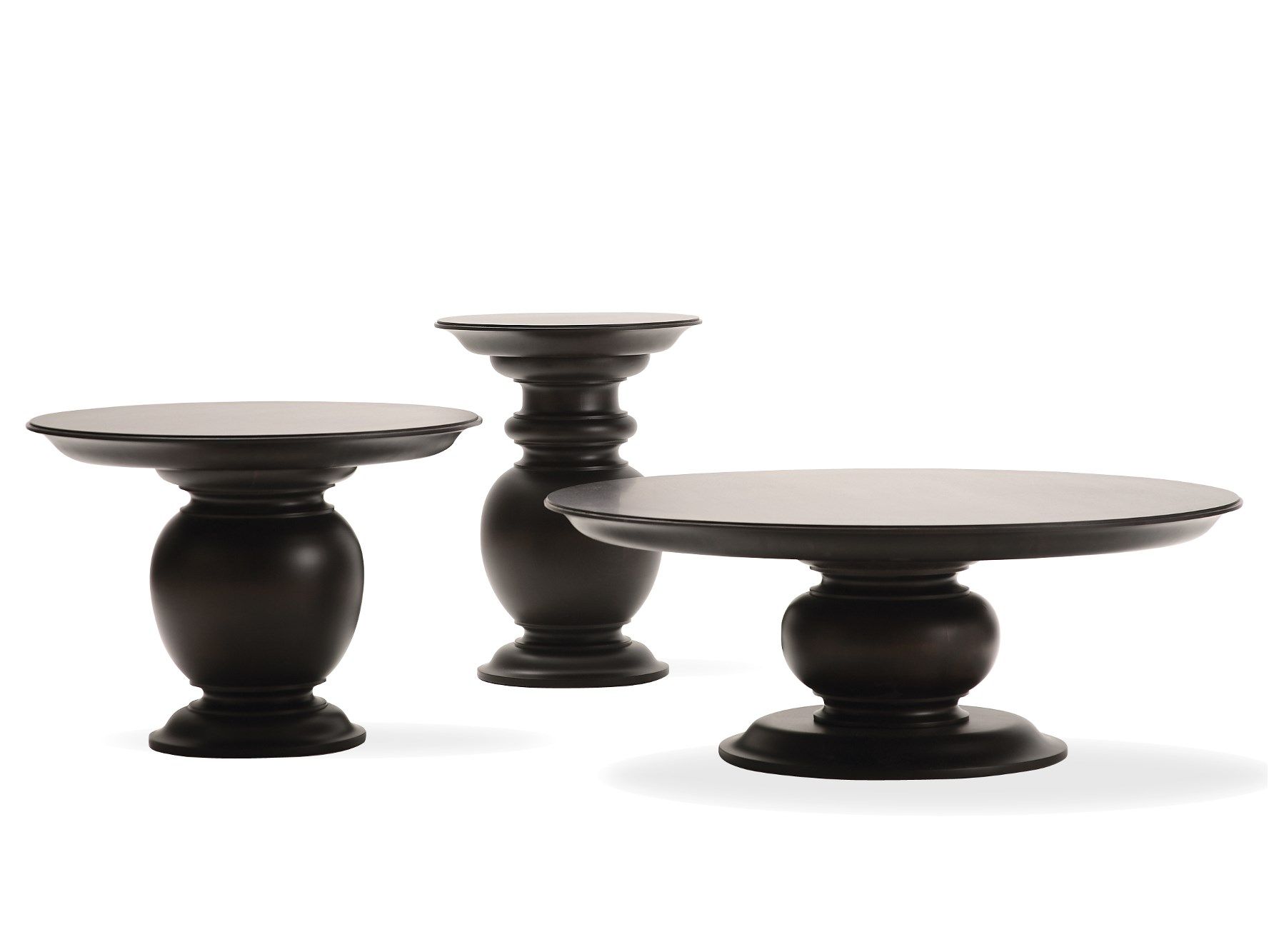 Круглый деревянный журнальный столик OPERA CONTEMPORARY PELLEAS ARCH-00060759 - Вид №1