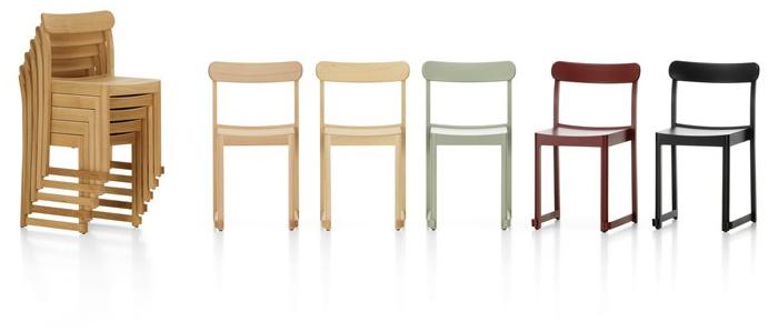 Artek Штабелируемый деревянный стул sun-id-1372168 - Вид №12