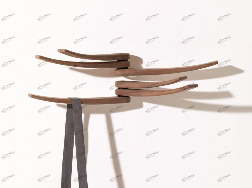 arper Настенная вешалка из ореха sun-id-1504557