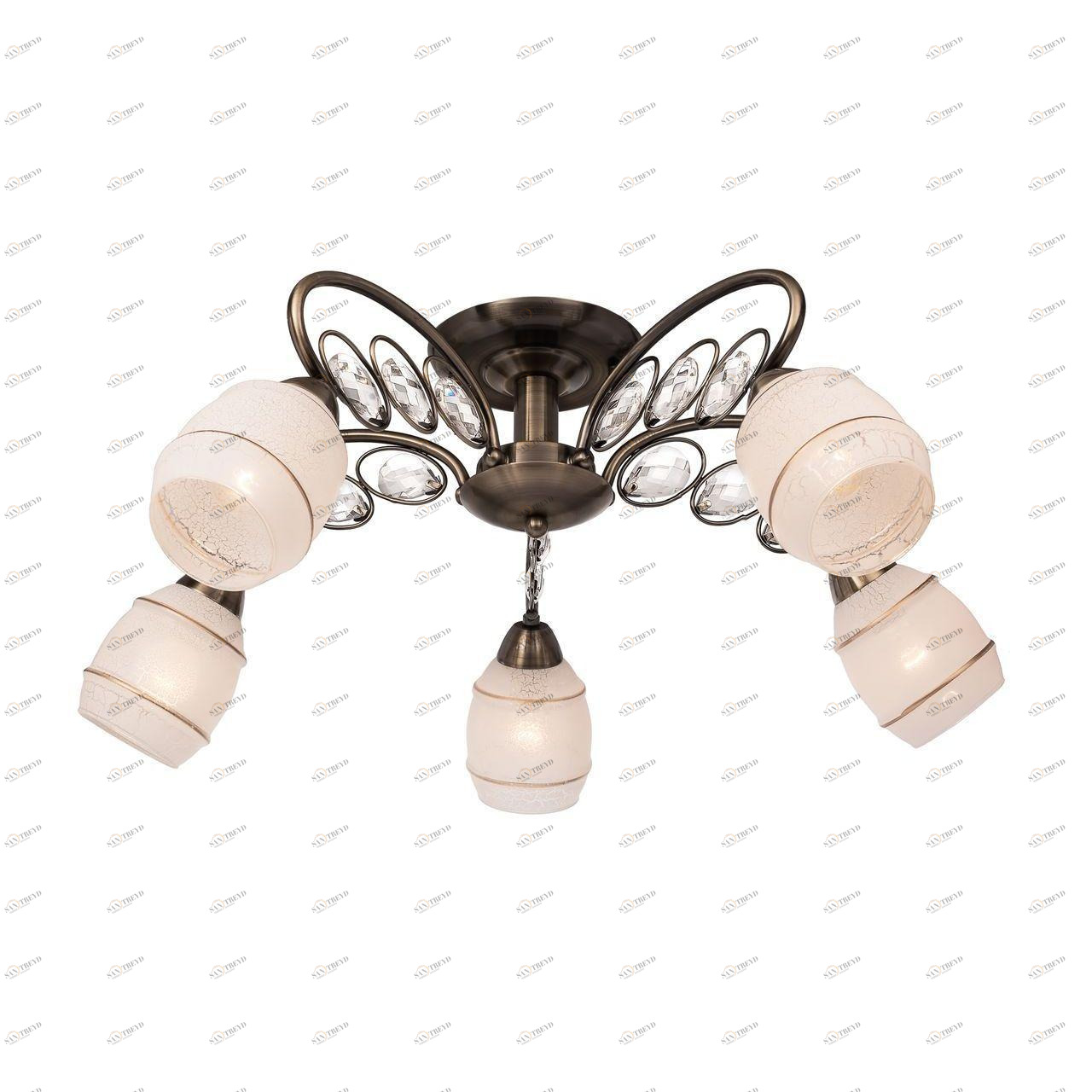 Потолочная люстра Silver Light Spark 206.53.5 SILVER LIGHT SPARK 183423 Белый