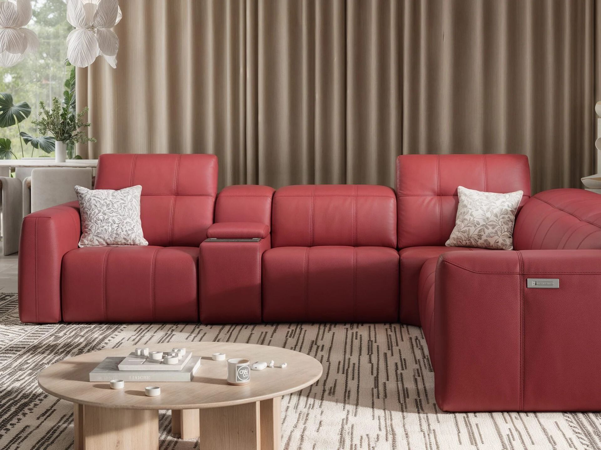 Кожаный угловой диван Sofanella Флорида ARCH-00080210 - Вид №3