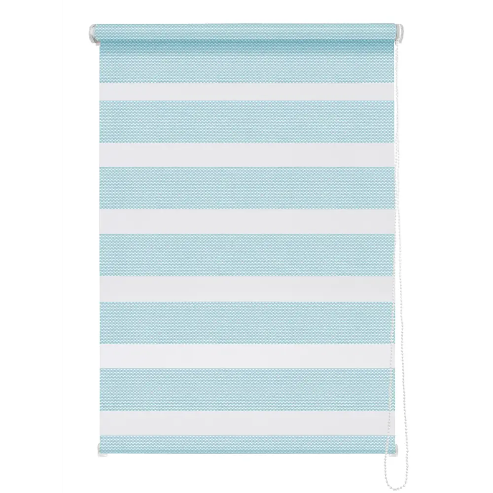 Штора рулонная день-ночь Liza 50x160 см голубая MIAMOZA Коллекция 2024г STLM-2069997