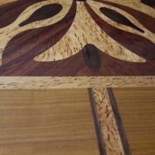 Художественный паркет Da Vinci Щитовой 26-207 Орех американский Селект (Гладкая) 500х500 мм 26010207 - Вид №3