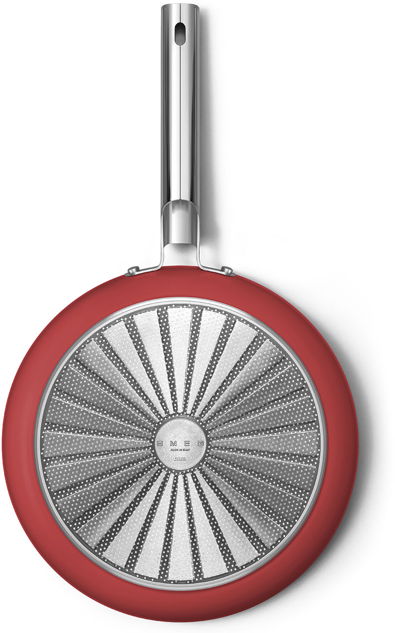 CKFF3001RDM Посуда / сковорода 30 см, красная SMEG  - Вид №6