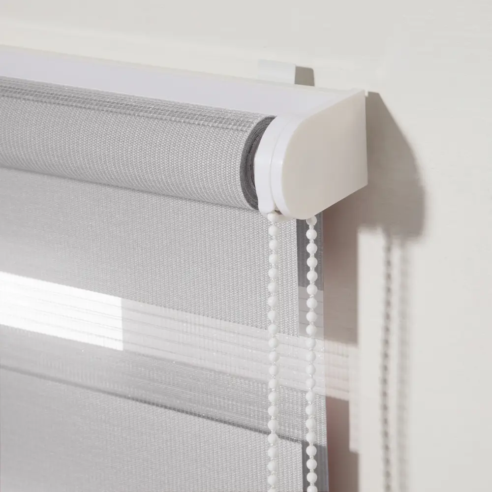 INSPIRE Peter — Рулонная штора день-ночь светло-серая 180x175 см 85225681 STLM-0060115 - Вид №3