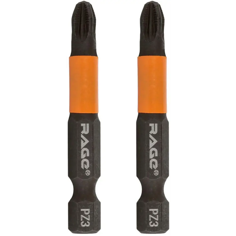 Магнитная бита RAGE PZ3x50 мм для профессионального монтажа 89369256 STLM-1545483