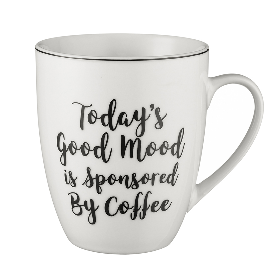 P_0059.614GM Кружка carnaby script 350 мл good mood Price&Kensington 