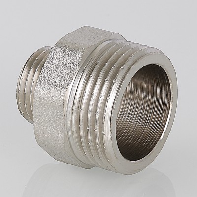 VTr.580.N.0302 Фитинг резьбовой – ниппель переходной Valtec 3/8" х 1/4"  - Вид №14