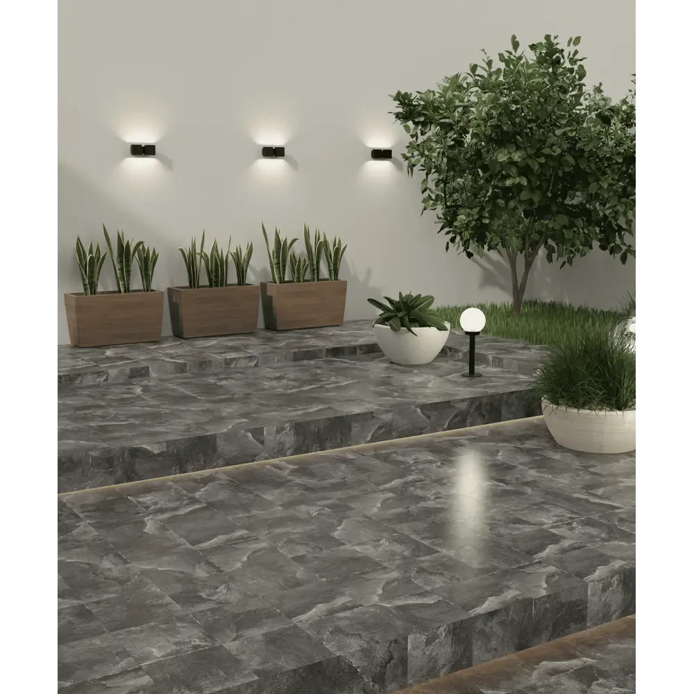 Глазурованная клинкерная плитка Керамин Касл Рок 5 29.8x29.8 см 1.51 м² матовая цвет графит Без серии STLM-2132320 - Вид №9