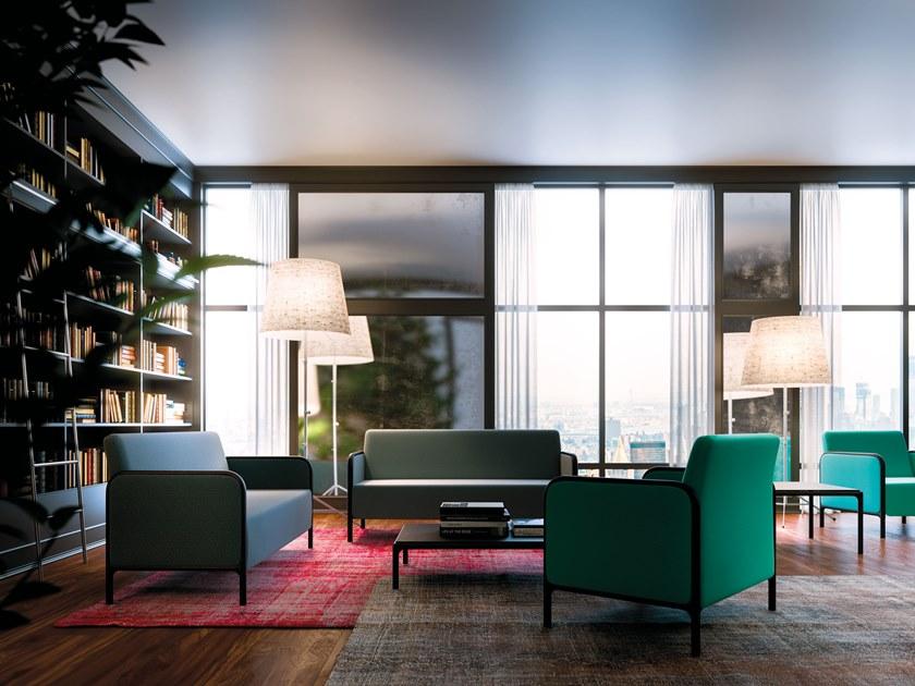 PIAVAL Диван из ткани Cameo | health & care 89-92/1f - Вид №5