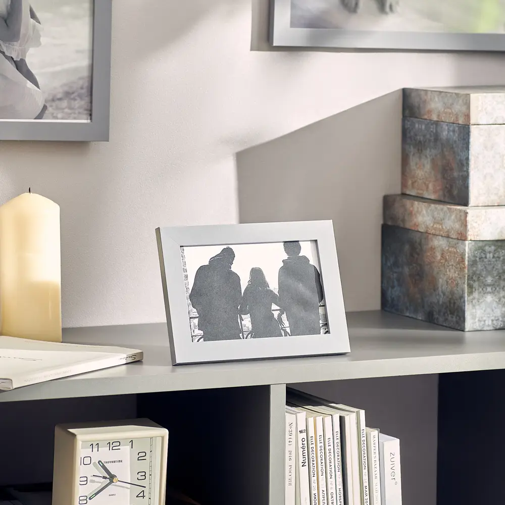 Фоторамка Inspire Alisa в сером цвете 10×15 см для фото и документов 87971270 STLM-0076482 - Вид №3