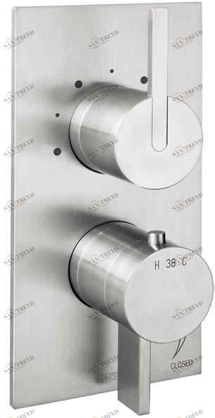 Fir Italia Термостатический смеситель для душа из нержавеющей стали Playsteel 58 5880198